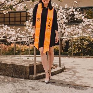 Lulus - black skater dress